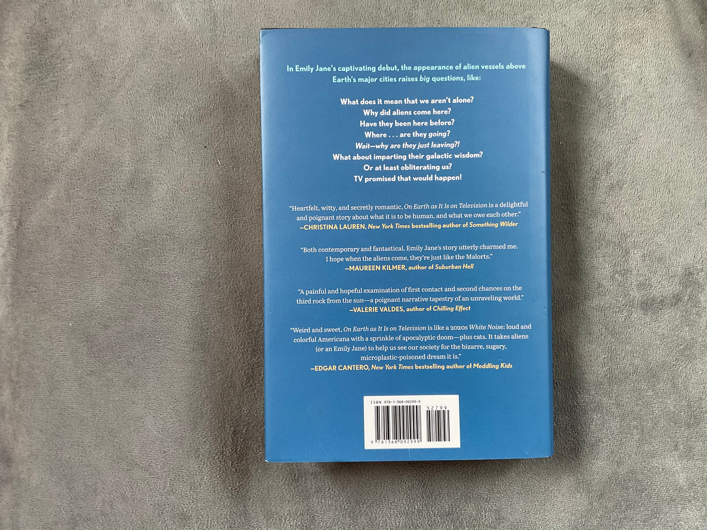 On Earth as It is on Television by Emily Jane