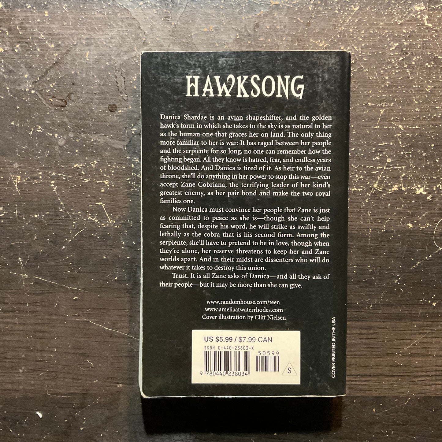 Hawksong by Amelia Atwater-Rhodes