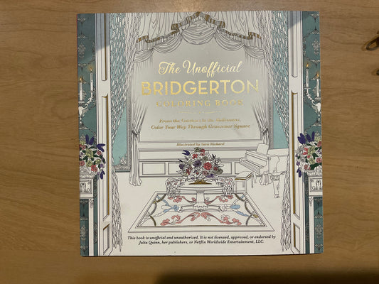 The Unofficial Bridgerton Coloring Book