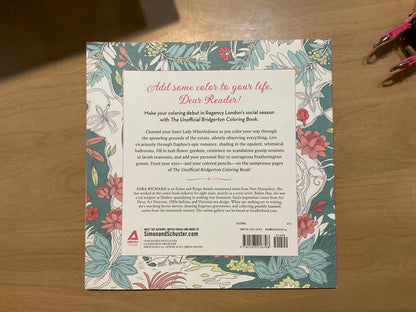 The Unofficial Bridgerton Coloring Book