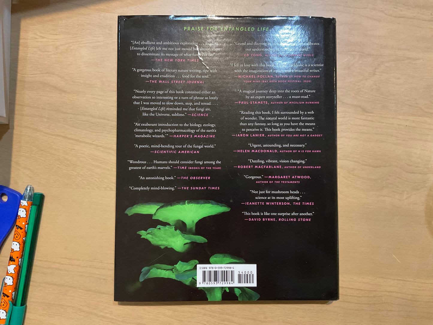 Entangled Life by Merlin Sheldrake