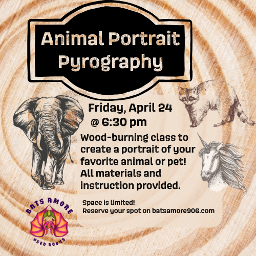 Animal Portrait Pyrography