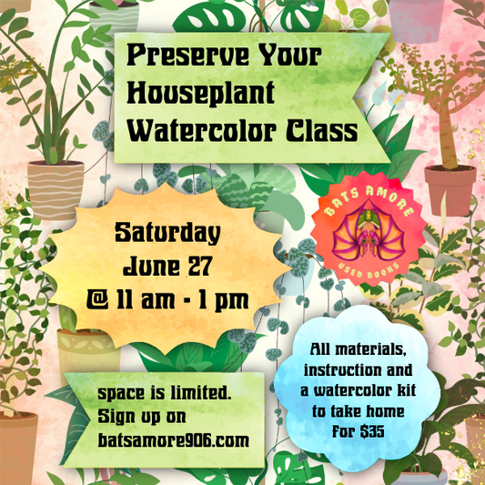 Preserve Your Favorite Houseplant with Watercolor