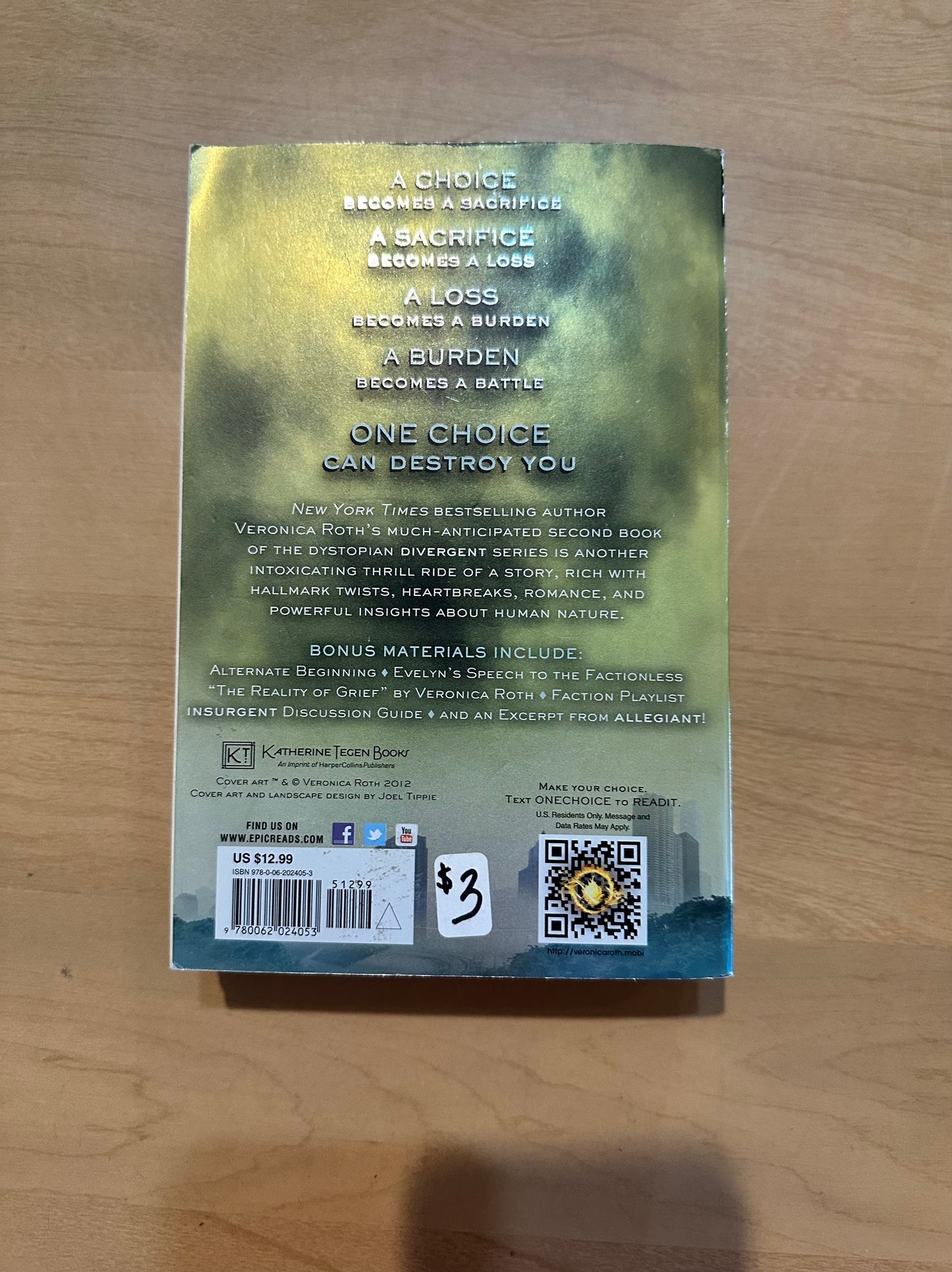 Insurgent by Veronica Roth