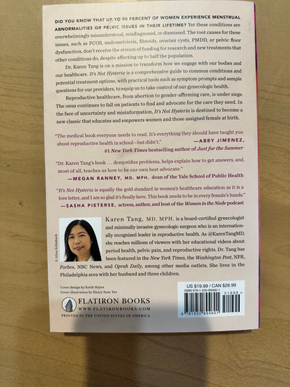 It's Not Hysteria by Karen Tang, MD, MPH