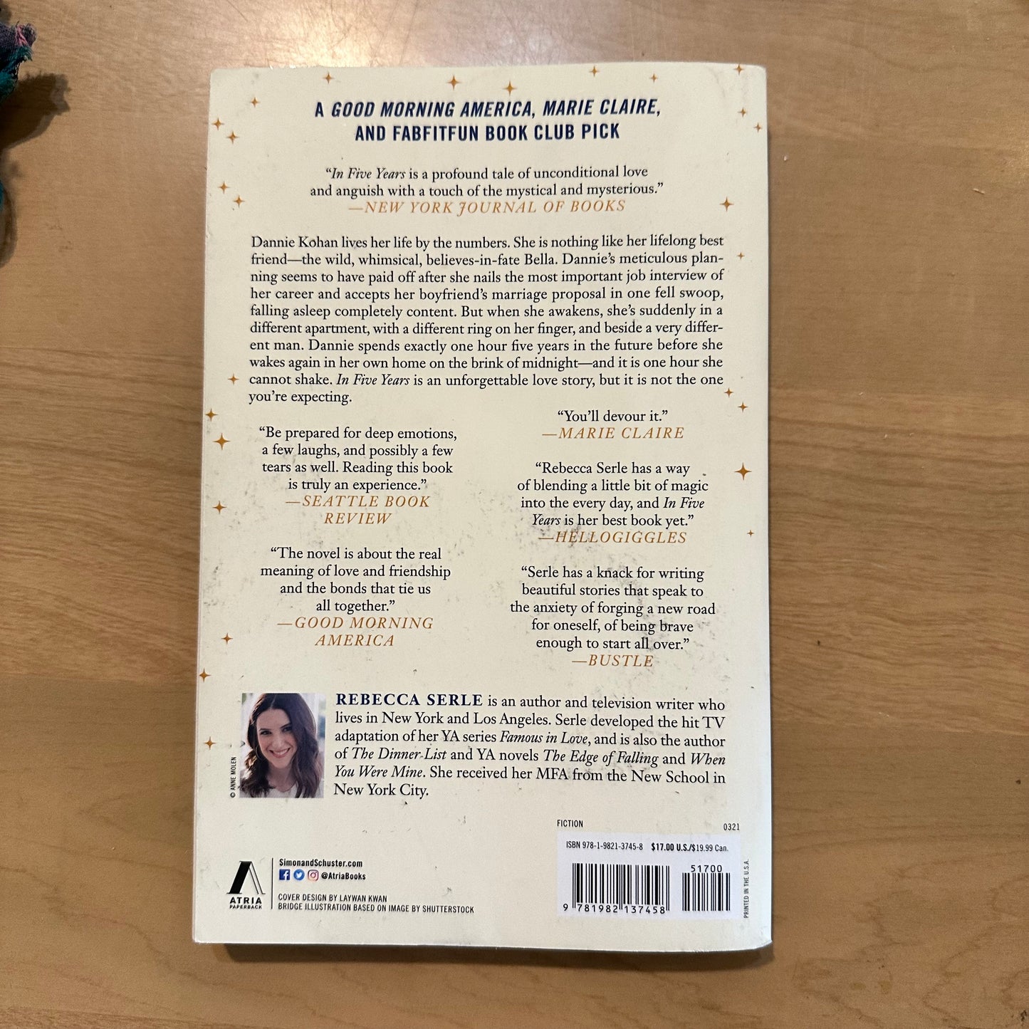 In Five Years by Rebecca Serle