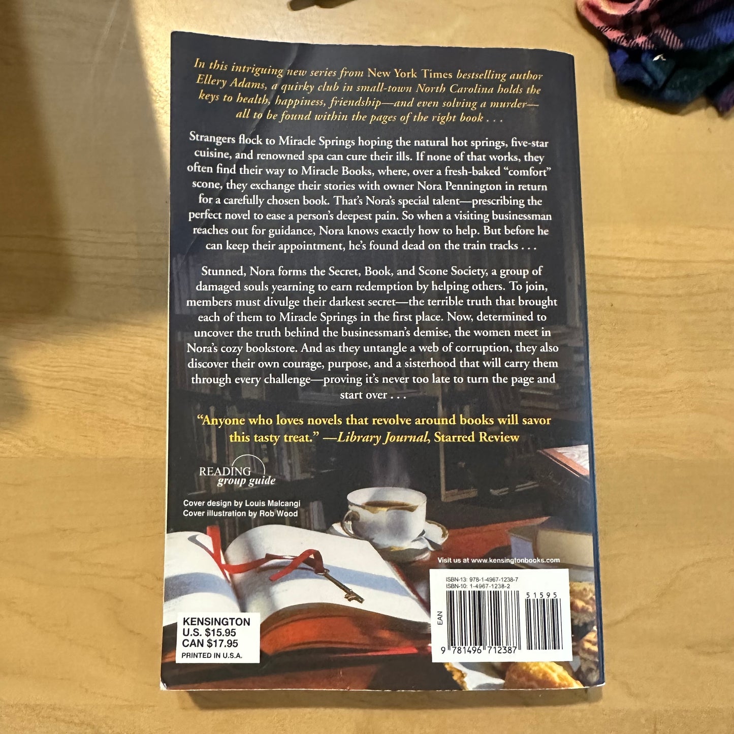 The Secret Book & Scone Society by Ellery Adams