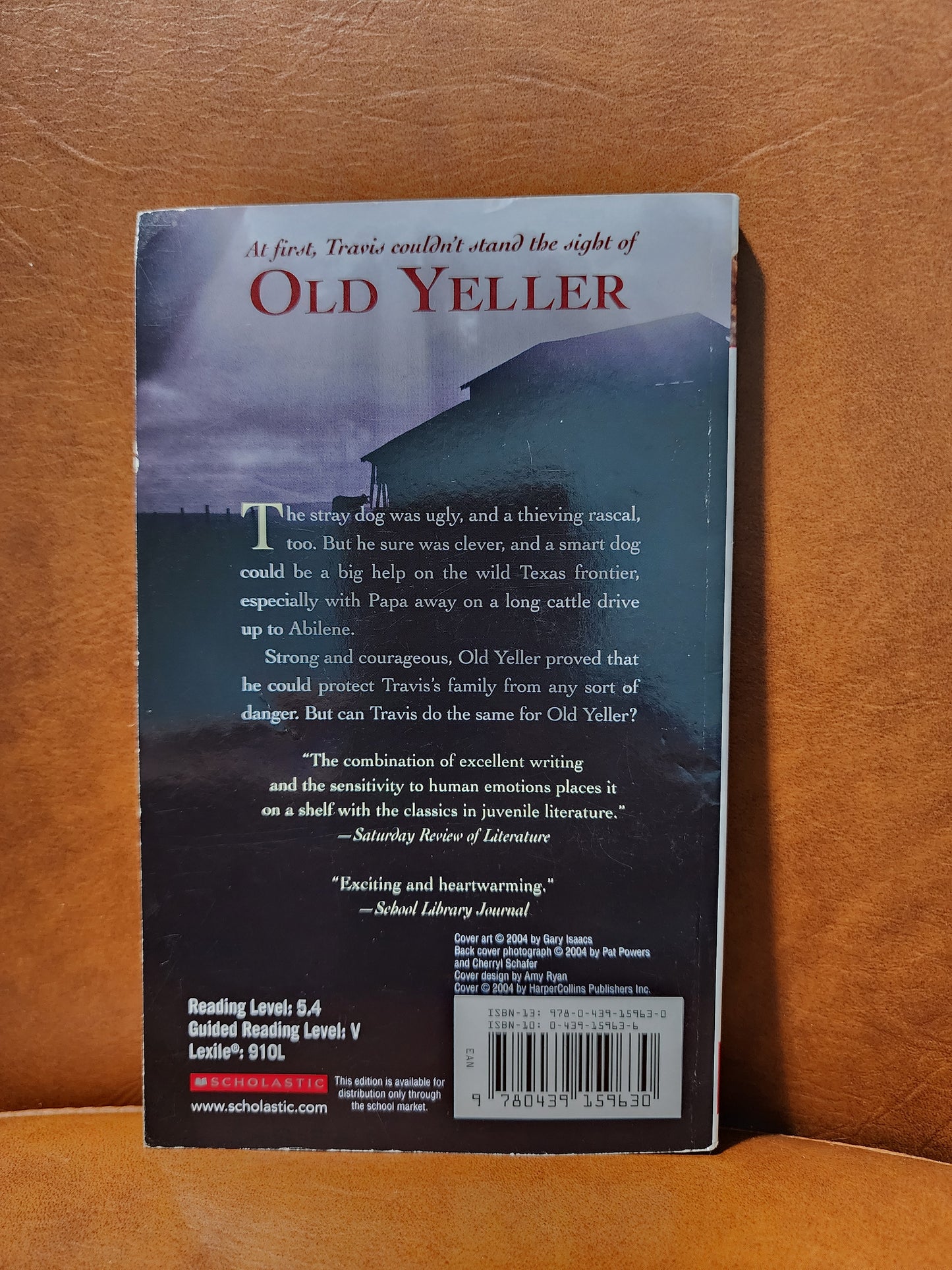 Old Yeller by Fred Gipson